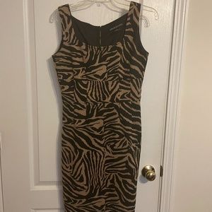 Leslie Stuart leopard dress size 4